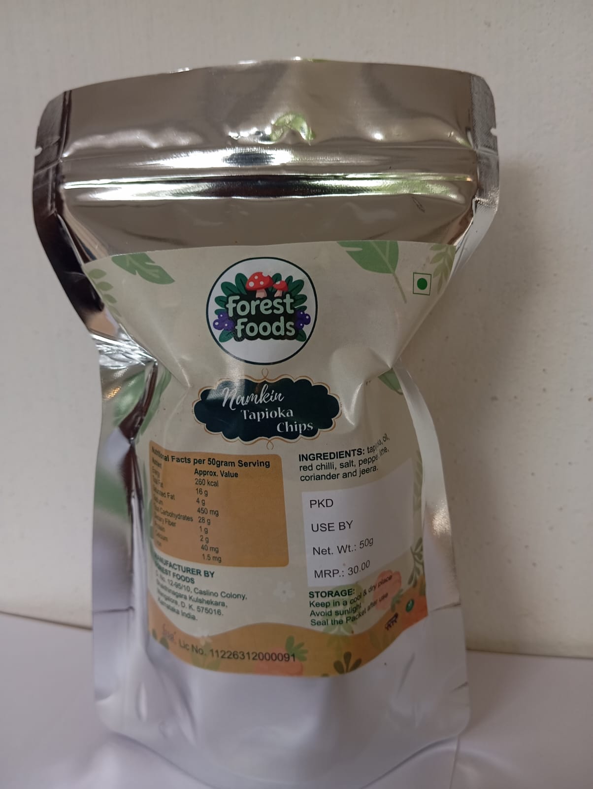 Forest  Foods Tapioka chips